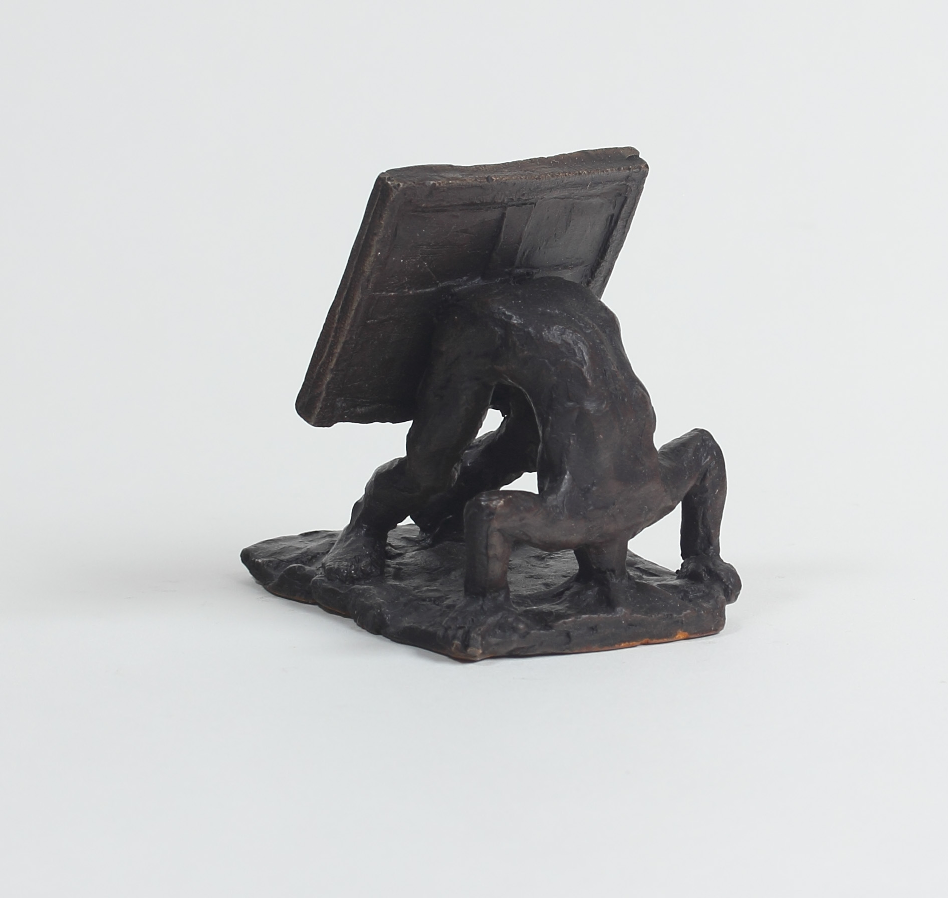 ‘Easel’ 1995, Bronze, H10 cm b
