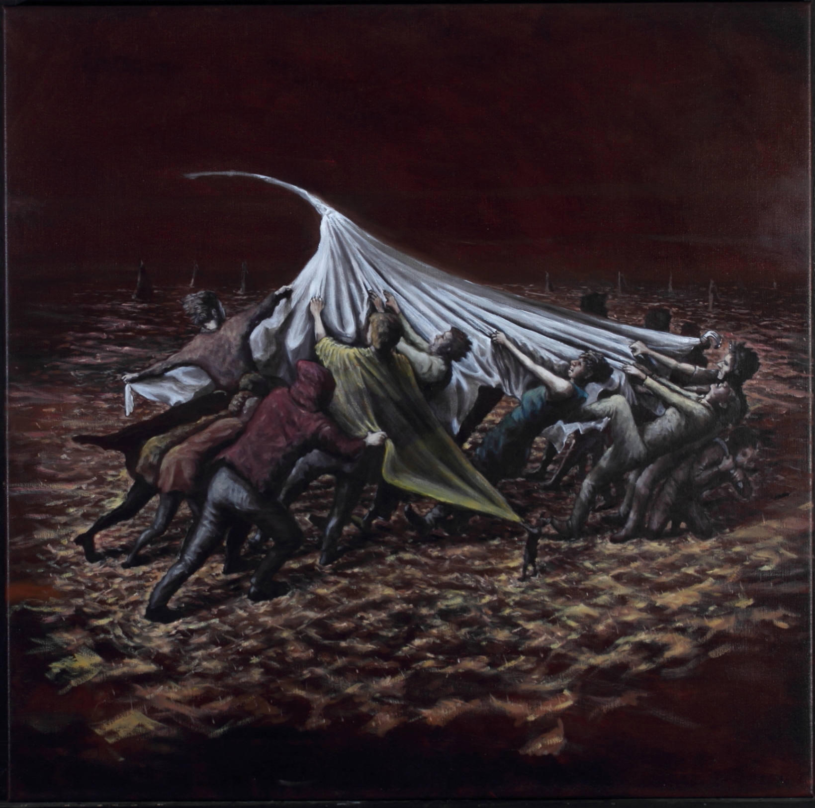 Gifting-2022-oil on Caqnvas-98×100 cm