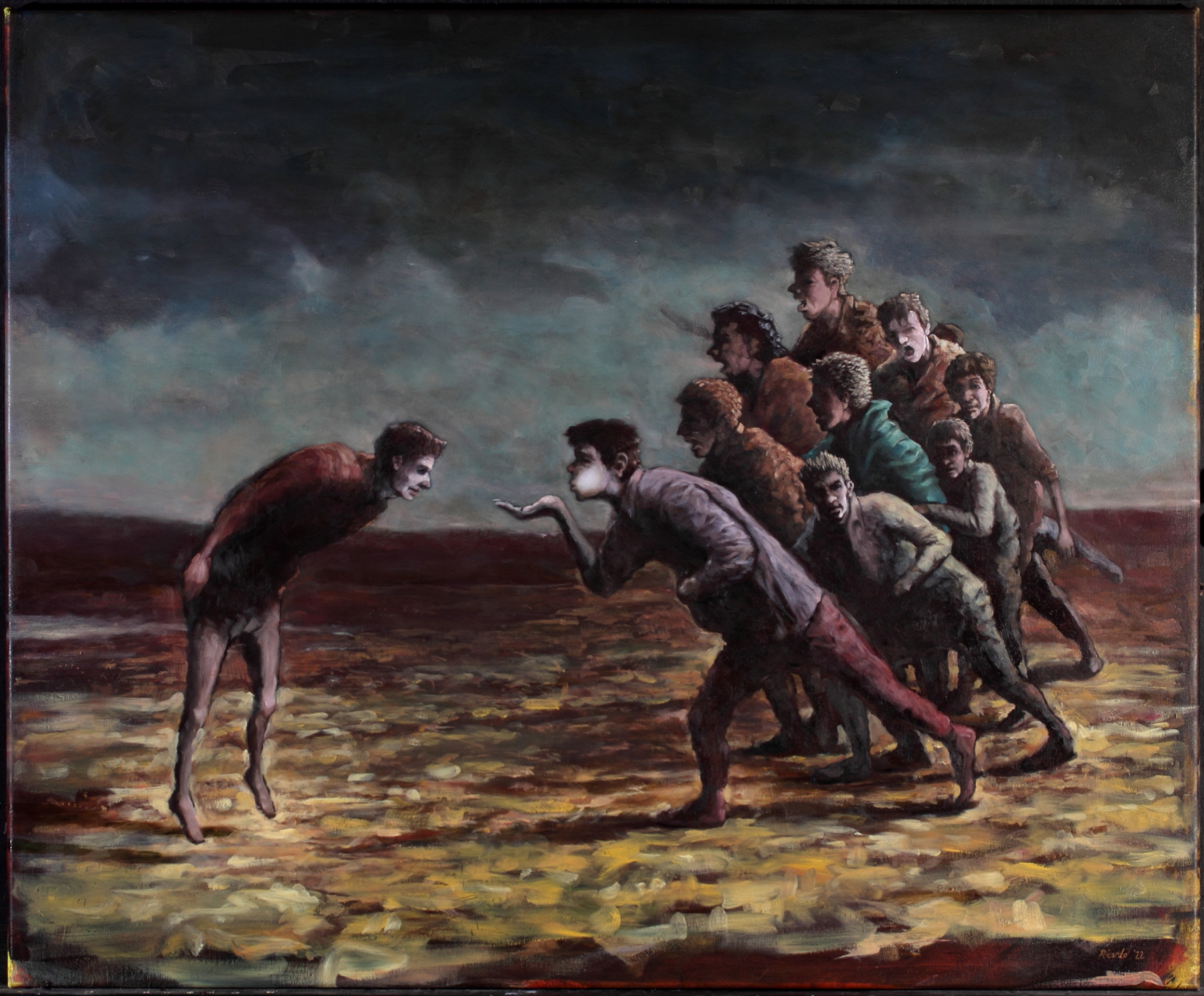 Hocus Pocus-2022-Oil on Canvas-91×111 cm