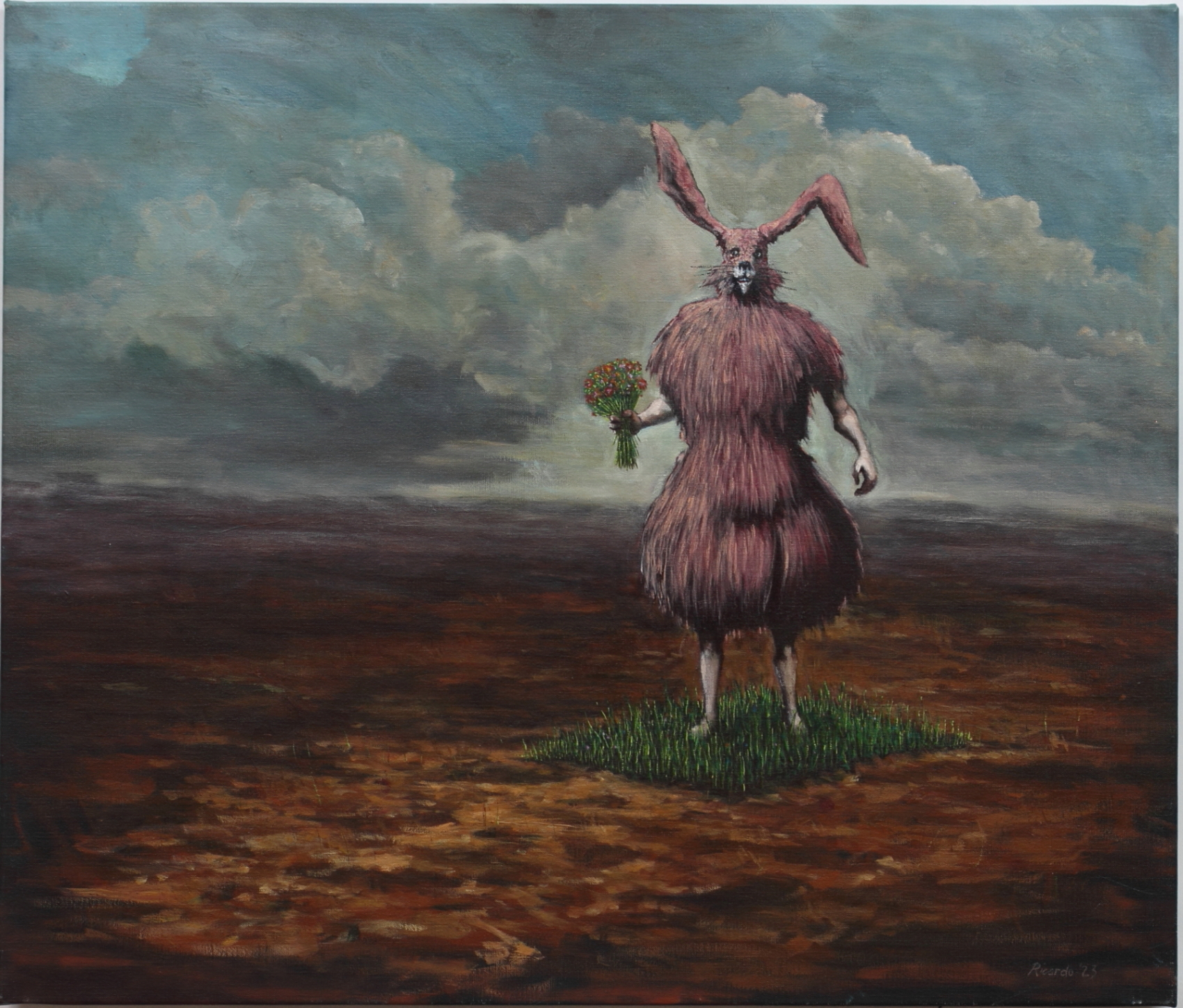 The Otherwise-2023-Oil on canvas-80×93 cm